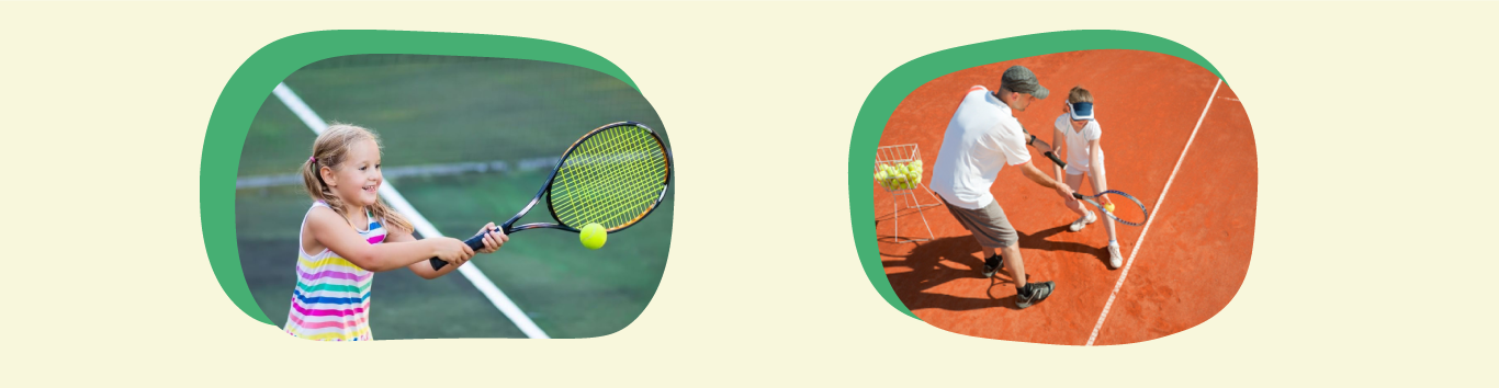 Escuela de tenis para ni&ntilde;os los findes de semana en Alcobendas Madrid.